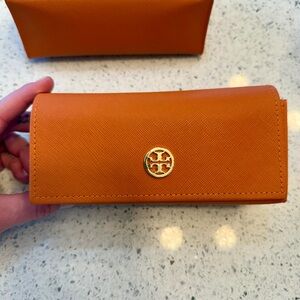 Tory Burch Orange Women's multi use cases - includes 2 cases